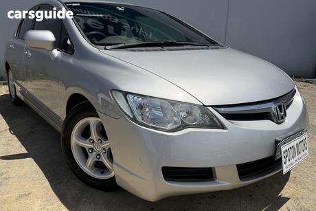 Silver 2007 Honda Civic Sedan Vti-L
