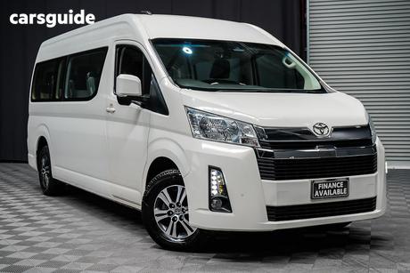 White 2019 Toyota HiAce Bus Commuter Gl (12 Seats)