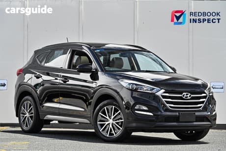Black 2016 Hyundai Tucson Wagon Active X (Fwd)