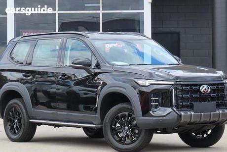 Black 2025 LDV D90 Wagon Executive (4Wd)