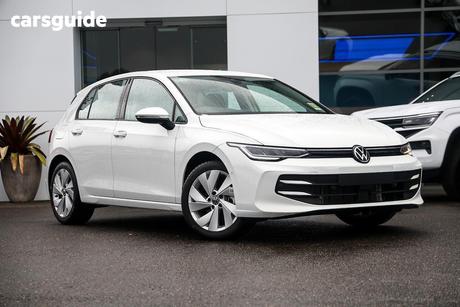White 2025 Volkswagen Golf Hatchback Life