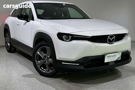 White 2021 Mazda MX-30 Wagon G20E Astina Mhev