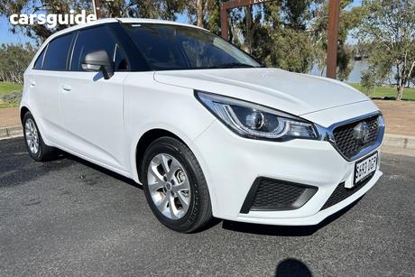 White 2023 MG MG3 Hatchback Core