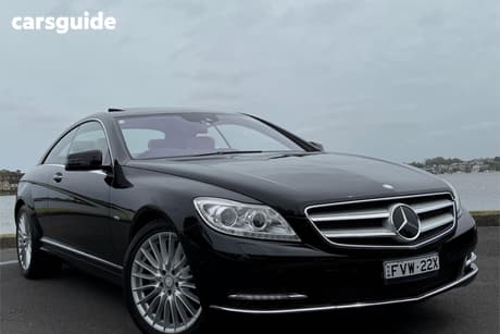 Black 2011 Mercedes-Benz CL500 Coupe