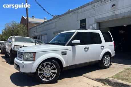 White 2011 Land Rover Discovery 4 Wagon 3.0 Sdv6 Hse