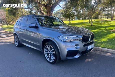 Silver 2017 BMW X5 Wagon Xdrive 30D