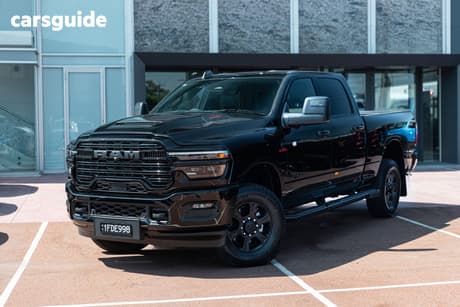 Black 2025 RAM 2500 Crew Cab Utility Laramie (4X4)