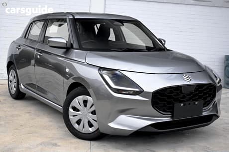 Silver 2024 Suzuki Swift Hatchback Hybrid