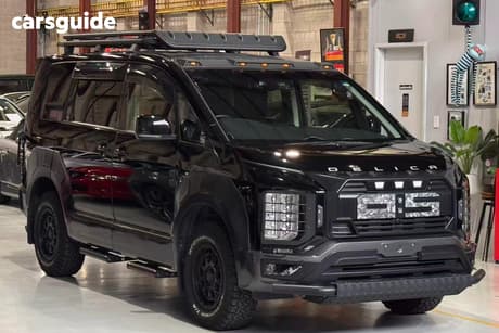 Black 2019 Mitsubishi Delica D5 Wagon