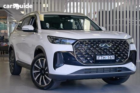 White 2025 Chery Tiggo 8 Wagon Csh Urban 2Wd