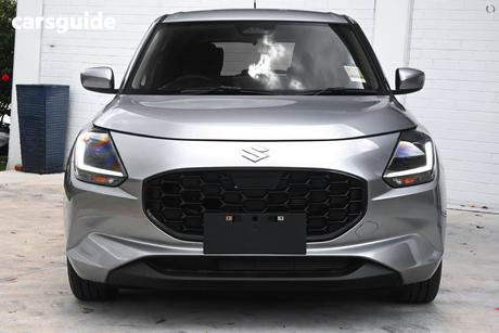Silver 2024 Suzuki Swift Hatchback Hybrid Plus