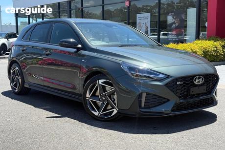 Green 2024 Hyundai I30 Hatchback N