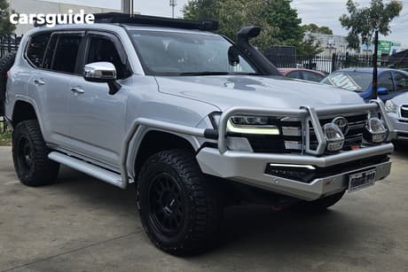 Silver 2023 Toyota Landcruiser Wagon Lc300 Sahara (4X4)