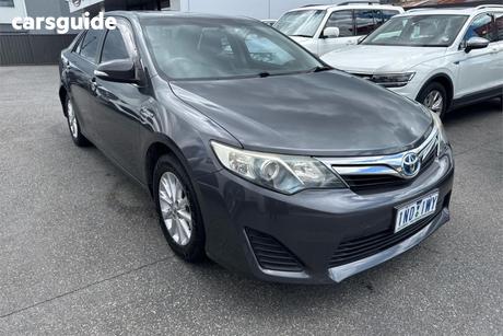 Grey 2012 Toyota Camry Sedan Hybrid H