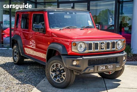 Red 2024 Suzuki Jimny Wagon Xl