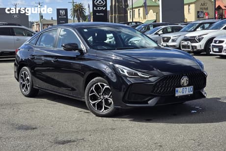 Black 2024 MG MG5 Sedan Vibe