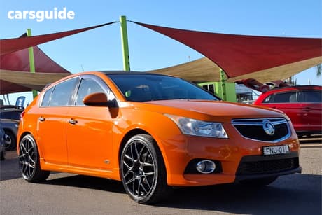 Orange 2014 Holden Cruze Hatchback Sri Z-Series