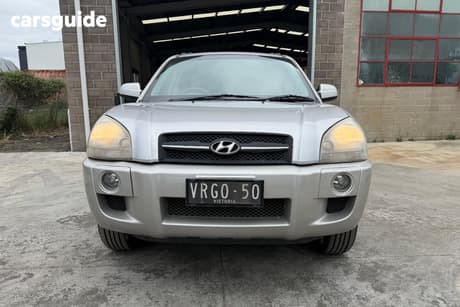 Silver 2006 Hyundai Tucson Wagon City