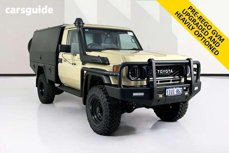 Beige 2024 Toyota Landcruiser Cab Chassis Lc79 Gxl