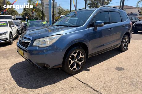Blue 2012 Subaru Forester Wagon Xs Premium