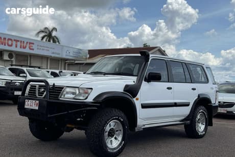 White 2003 Nissan Patrol Wagon St (4X4)
