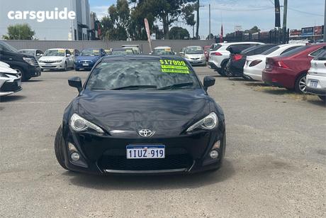 Black 2013 Toyota 86 Coupe Gts