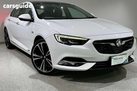 White 2018 Holden Calais Liftback V