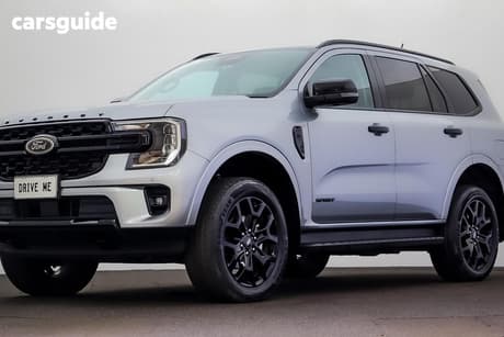 Silver 2022 Ford Everest Wagon Sport (4X4)