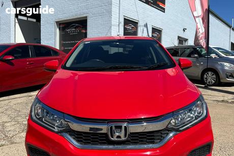 Red 2017 Honda City Sedan Vti