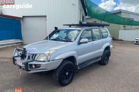 Silver 2008 Toyota Landcruiser Prado Wagon Gx (4X4)