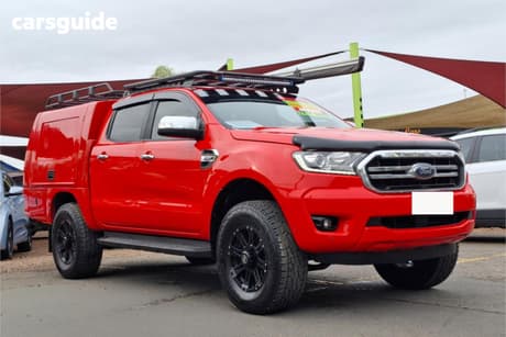 Red 2019 Ford Ranger Double Cab Pick Up Xlt 3.2 Hi-Rider (4X2)