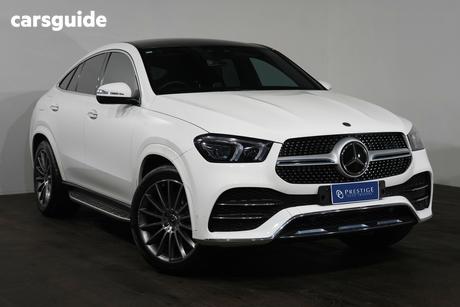 White 2022 Mercedes-Benz GLE450 Coupe 4Matic (Hybrid)