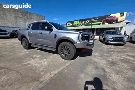 Silver 2023 Ford Ranger Double Cab Pick Up Wildtrak 2.0 (4X4)