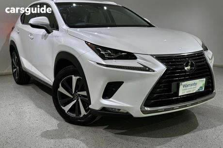White 2017 Lexus NX300 Wagon Sports Luxury (Awd)