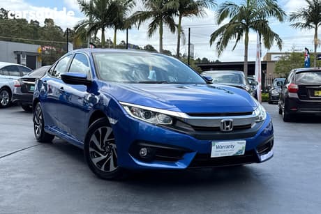 Blue 2016 Honda Civic Sedan Vti-S