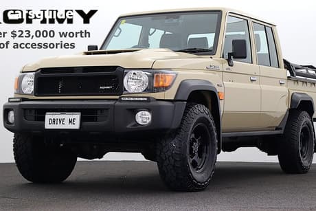 Gold 2023 Toyota Landcruiser Double Cab Chassis Lc79 Gxl