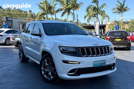 White 2014 Jeep Grand Cherokee Wagon Srt 8 (4X4)