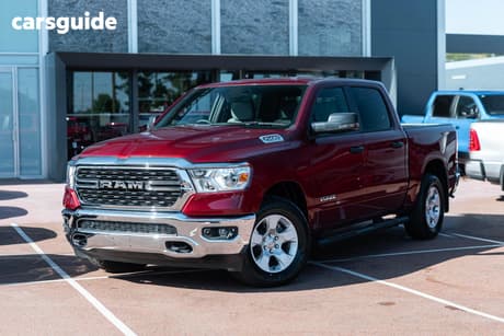 Red 2024 RAM 1500 Ute Tray