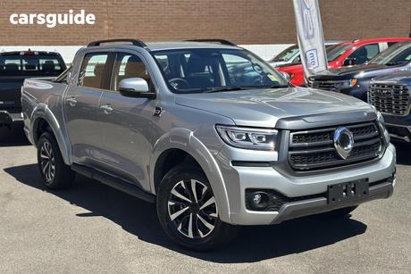 Silver 2025 GWM Cannon Dual Cab Utility Premium (4X4)