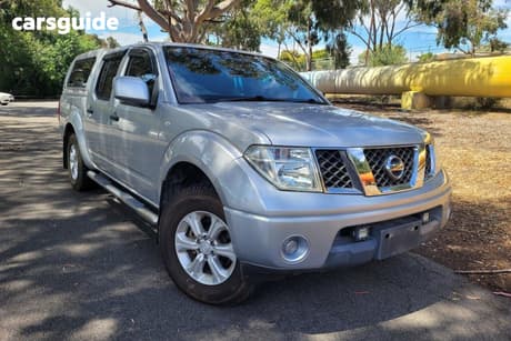 Silver 2013 Nissan Navara Dual Cab Pick-up Rx (4X2)