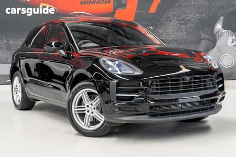 Black 2021 Porsche Macan Wagon