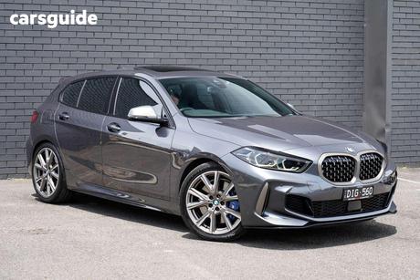 Grey 2021 BMW M135I Hatchback Xdrive