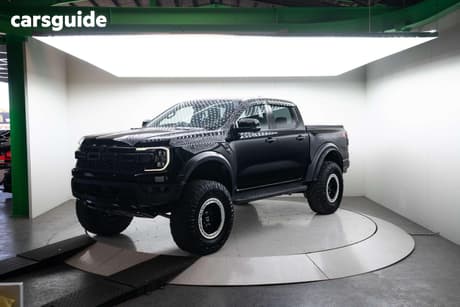 Black 2024 Ford Ranger Double Cab Pick Up Raptor 3.0 (4X4)