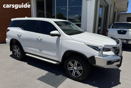 White 2021 Toyota Fortuner Wagon Gx