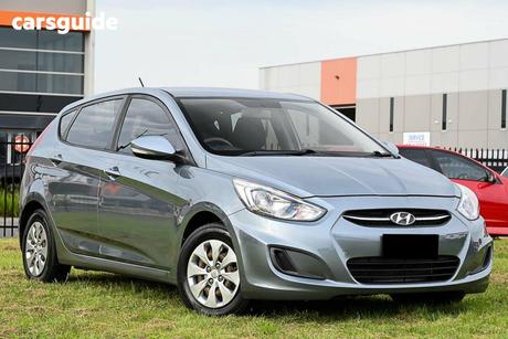 Grey 2017 Hyundai Accent Hatchback Active