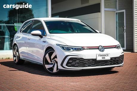 White 2022 Volkswagen Golf Hatchback Gti