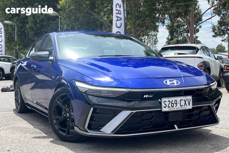 Blue 2023 Hyundai I30 Sedan N Line