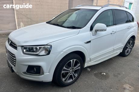 White 2017 Holden Captiva Wagon 7 Ltz (Awd)