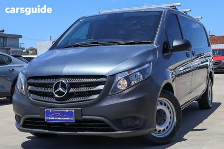 Grey 2018 Mercedes-Benz Vito Van 119 Bluetec Lwb