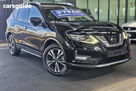 Black 2021 Nissan X-Trail Wagon St-L (2Wd)